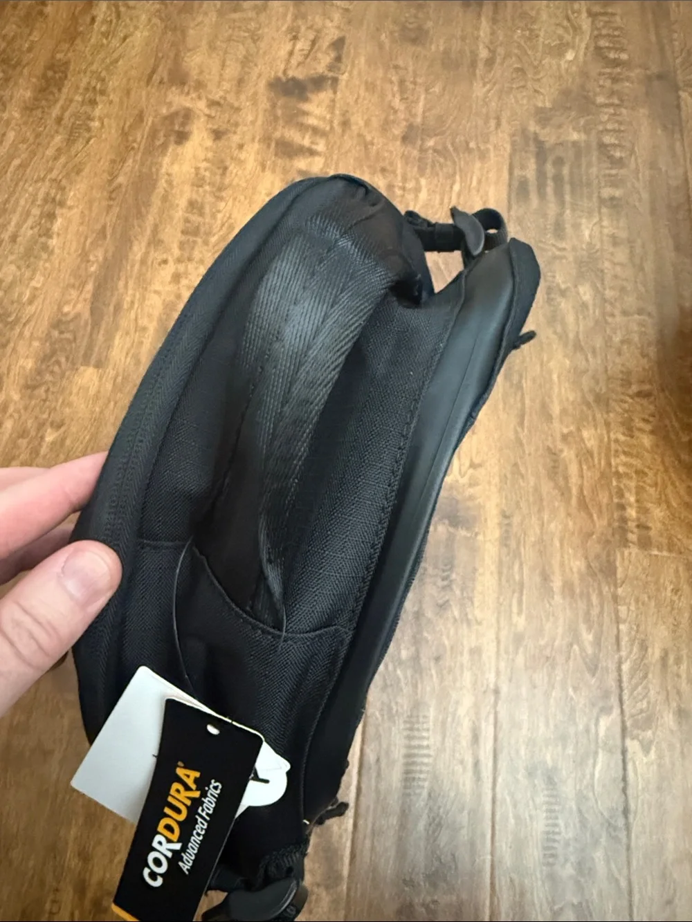 Jordan Black Men's Travel Backpack with Padded Straps